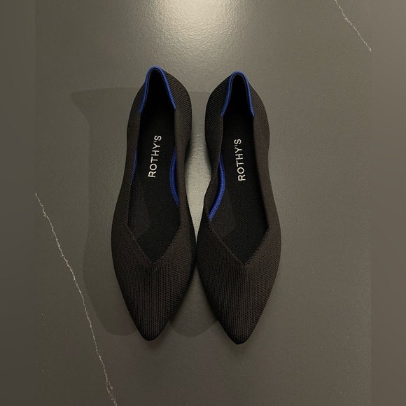 NEW ROTHY’S The Point II In Black Size 8 - Picture 4 of 14